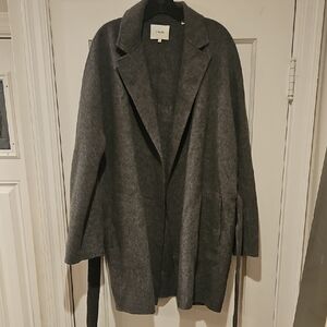 Vince Dark Gray Trench Coat